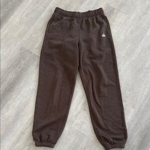 Alo Yoga Brown Jogger Sweatpants